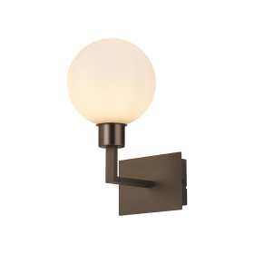 Baxter Matt Bronze Wall Lights Deco Armed Wall Lights